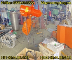 Pa lăng xích điện cố định Kento 0.5 tấn 6m HHBB0.5-01 380V