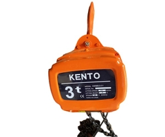 Pa lăng xích điện cố định Kento 3 tấn 6m HHBB03-01 380V