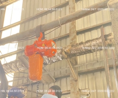 Pa lăng xích điện cố định Kento 3 tấn 6m HHBB03-02 380V