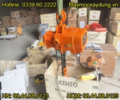 Pa lăng xích điện cố định Kento 3 tấn 6m HHBB03-02 380V