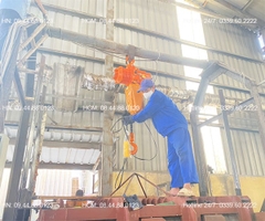 Pa lăng xích điện cố định Kento 3 tấn 6m HHBB03-02 380V