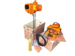 Pa lăng xích điện di chuyển 1 tấn 6m HHBB01-02 380V