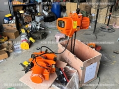 Pa lăng xích điện di chuyển 1 tấn 6m HHBB01-02 380V