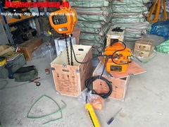 Pa lăng xích điện di chuyển 1 tấn 6m HHBB01-02 380V