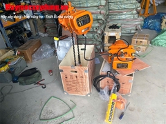 Pa lăng xích điện di chuyển 1 tấn 6m HHBB01-02 380V