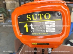 Pa lăng xích điện di chuyển 1 tấn 6m HHBB01-02 380V
