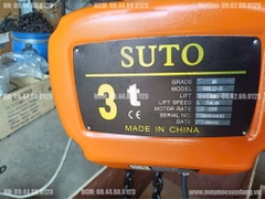Pa lăng xích điện di chuyển 3 tấn 6m HHBB03-01 380V