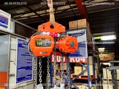 Pa lăng xích điện di chuyển Kenbo 10 tấn 6m KB10-04 380V