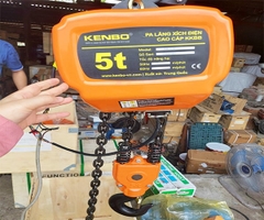Pa lăng xích điện di chuyển Kenbo 5 tấn 6m KKBB05-02 380V