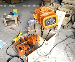 Pa lăng xích điện di chuyển 1 tấn 6m HHBB01-02 380V