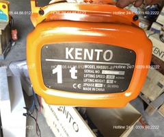 Pa lăng xích điện di chuyển 1 tấn 6m HHBB01-01 380V