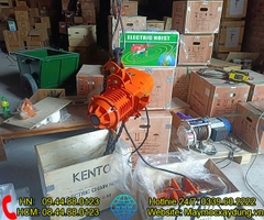 Pa lăng xích điện di chuyển 1 tấn 6m HHBB01-02 380V
