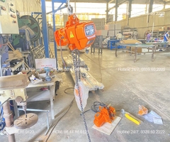 Pa lăng xích điện di chuyển 1 tấn 6m HHBB01-02 380V