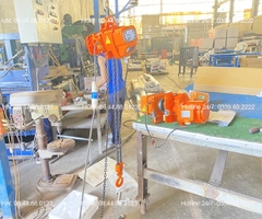 Pa lăng xích điện di chuyển 1 tấn 6m HHBB01-02 380V