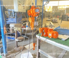 Pa lăng xích điện di chuyển 1 tấn 6m HHBB01-02 380V