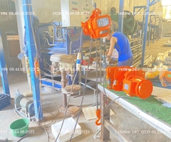 Pa lăng xích điện di chuyển 1 tấn 6m HHBB01-02 380V