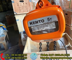 Pa lăng xích điện di chuyển Kento 5 tấn 9m HHBB05-02 380V
