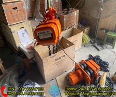 Pa lăng xích điện di chuyển Kento 5 tấn 9m HHBB05-02 380V