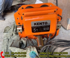 Pa lăng xích điện di chuyển Kento 5 tấn 9m HHBB05-02 380V