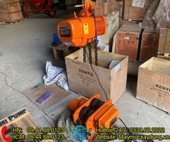 Pa lăng xích điện di chuyển Kento 5 tấn 9m HHBB05-02 380V