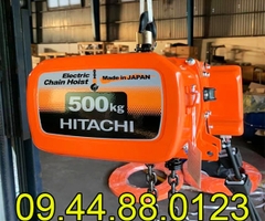 Pa lăng xích điện di chuyển Hitachi 500kg 6m