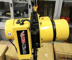 Pa lăng xích điện cố định Kio Winch 1 tấn 6m CW1000 380V