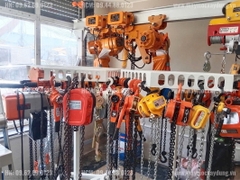 Pa lăng xích điện Koio 1 tấn 6m HHBB01-01 380V di chuyển ưu việt