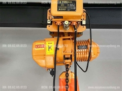 Pa lăng xích điện KOIO 1 tấn 9m di chuyển HHBB01-01 380V