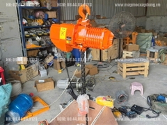 Pa lăng xích điện cố định 1 tấn 6m HHBB01-01 380V