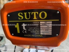 Pa lăng xích điện cố định 1 tấn 6m HHBB01-01 380V