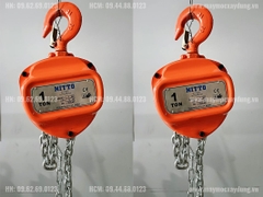 Pa lăng xích kéo tay Nitto 1 tấn 5m