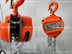 Pa lăng xích kéo tay Nitto 1 tấn 5m