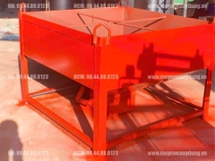 Phễu đổ bê tông 0.8 khối đựng bê tông từ xe bồn