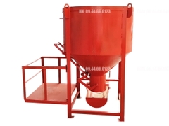 Phễu đổ bê tông 1.2 khối có máng xoay