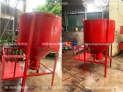 Phễu đổ bê tông 1.2 khối có máng xoay