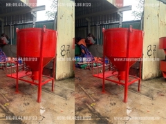 Phễu đổ bê tông 1.2 khối có máng xoay