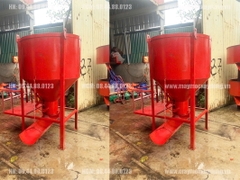 Phễu đổ bê tông 1.2 khối có máng xoay