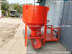 Phễu đổ bê tông 1.5 khối có máng xoay