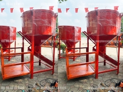 Phễu đổ bê tông 1 Khối có máng xoay