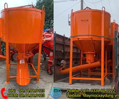 Phễu đổ bê tông 0.9 Khối