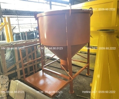 Phễu đổ bê tông 2 Khối