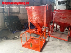 Phễu đổ bê tông 1 Khối có máng xoay