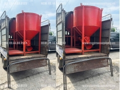 Phễu đổ bê tông 0.9 Khối có máng xoay