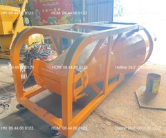 Phễu đổ bê tông nằm ngang 2m3