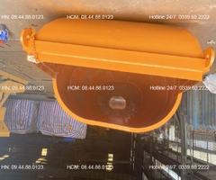 Phễu đổ bê tông nằm ngang 4m3