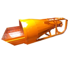 Phễu đổ bê tông nằm ngang 4m3