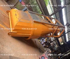 Phễu đổ bê tông nằm ngang 2m3