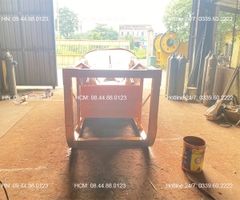 Phễu đổ bê tông nằm ngang 4m3