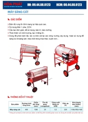 Máy sàng cát Hòa Phát mắt lưới Inox
