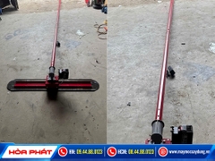 Thước gạt bê tông chạy pin cầm tay Hòa Phát (Thước cán phẳng sàn)